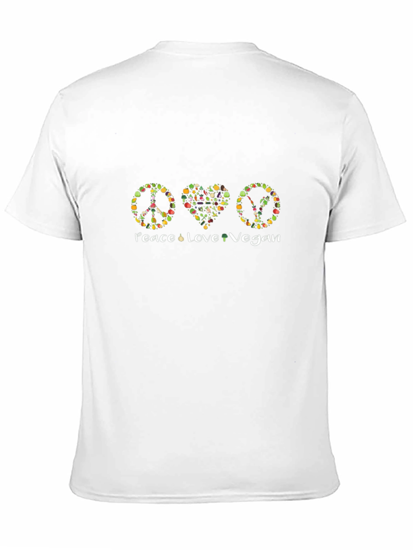 Peace Love Vegan T-Shirt