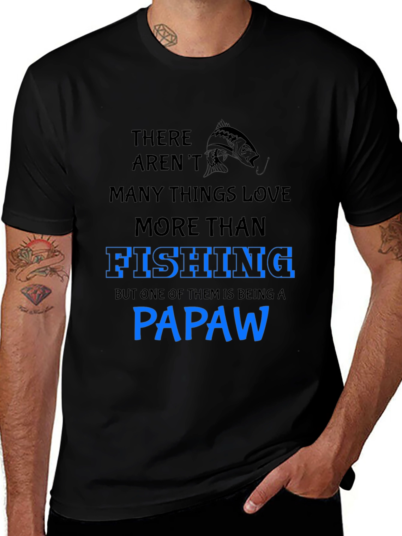 Fishing Papaw T-Shirt