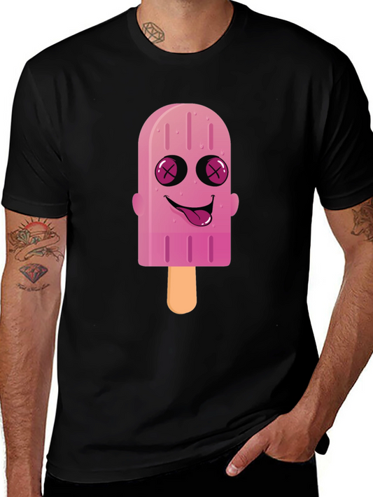 Cartoon Popsicle Graphic Tee