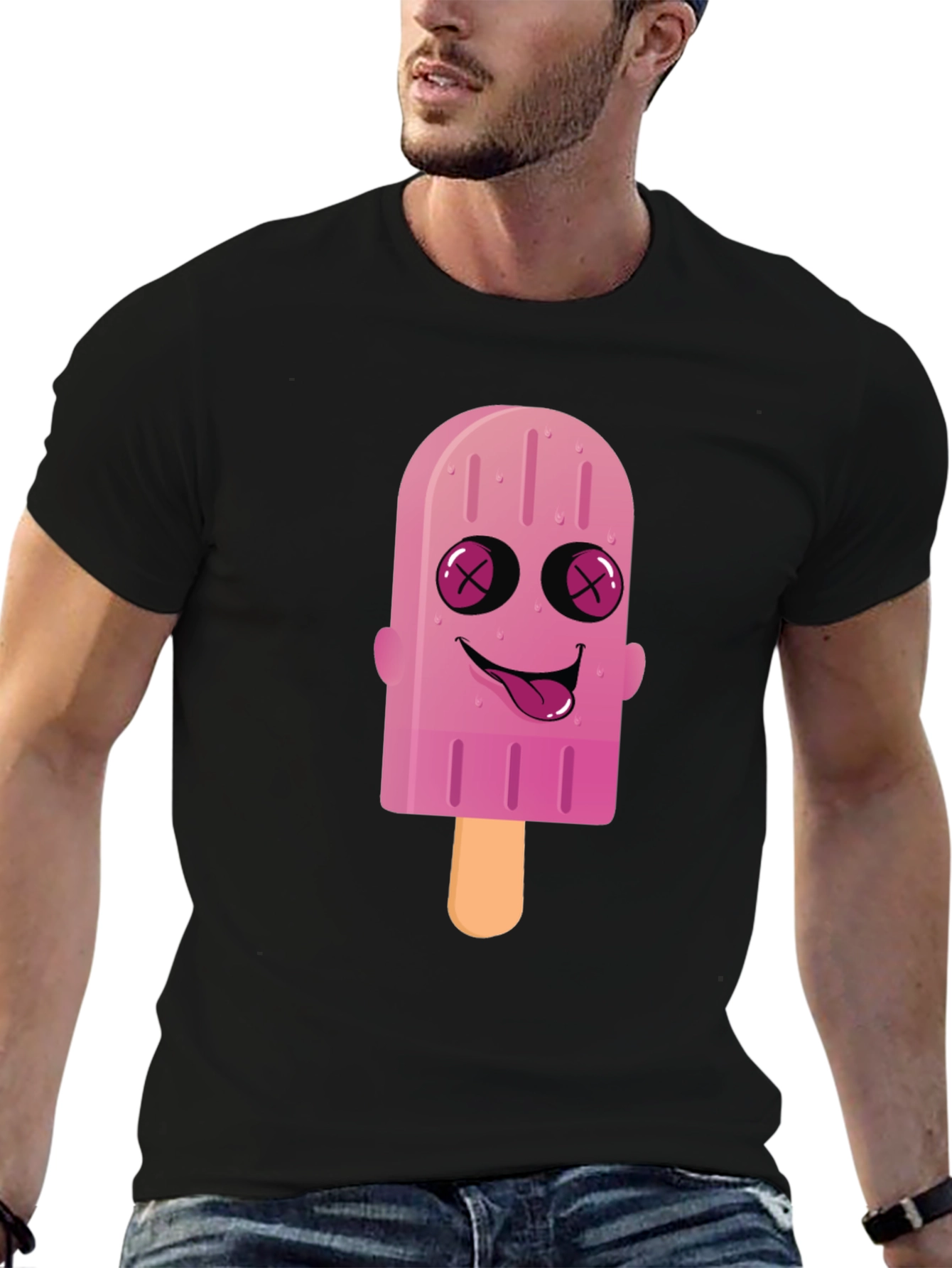 Cartoon Popsicle Graphic Tee