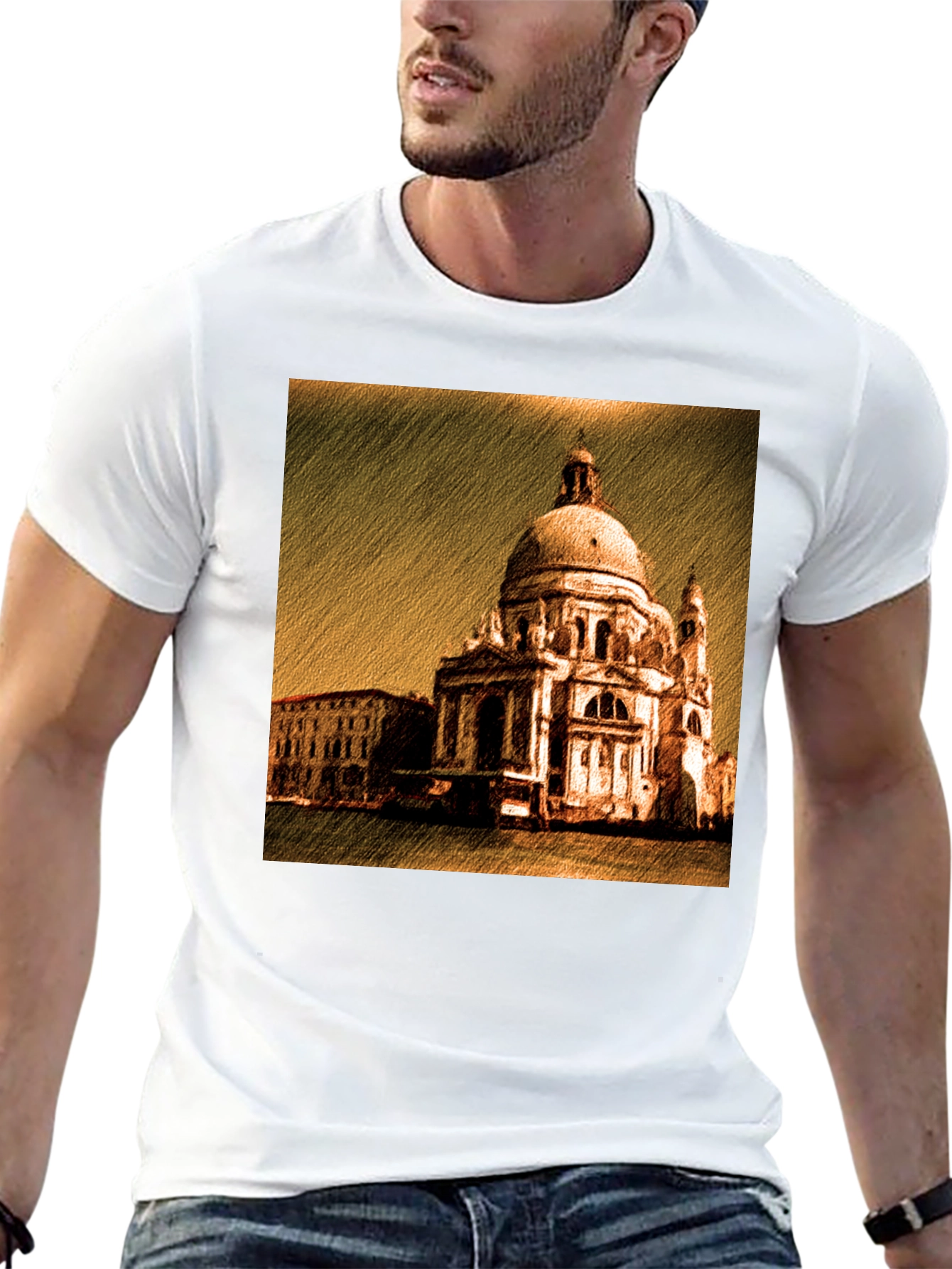 Venice Basilica Graphic T-Shirt