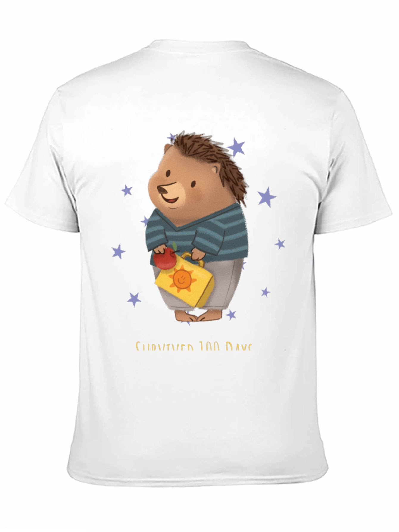100 Days of School Hedgehog Tee