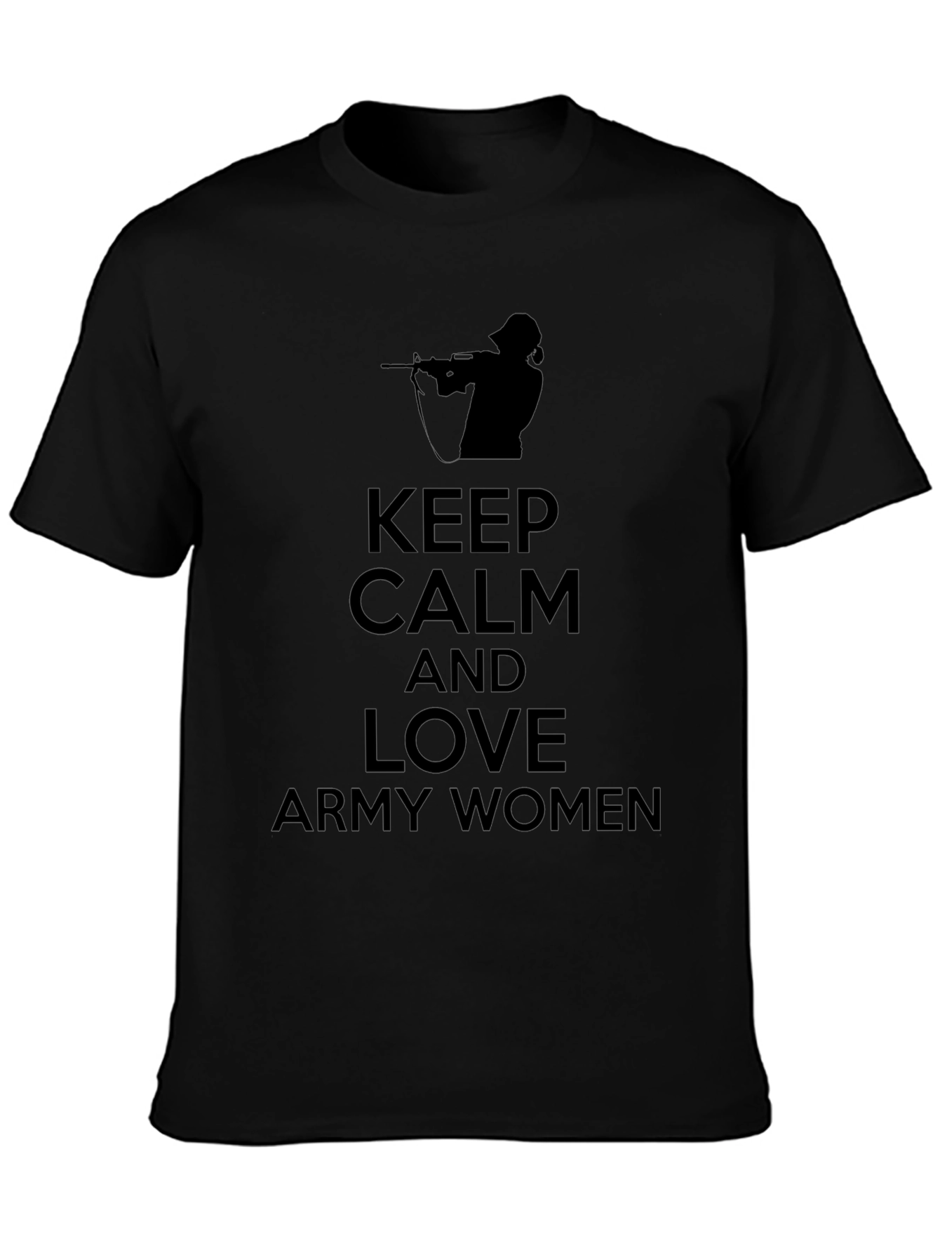 Keep Calm Army Women Tee