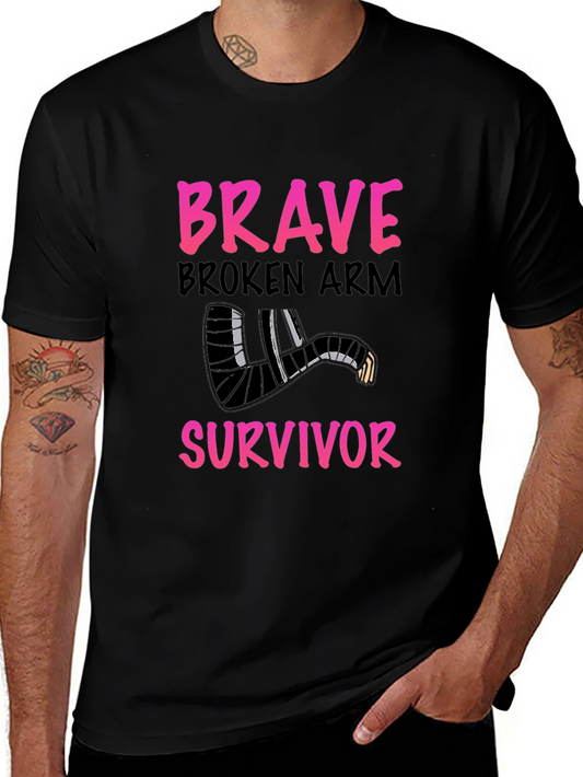 Brave Broken Arm Survivor T-Shirt