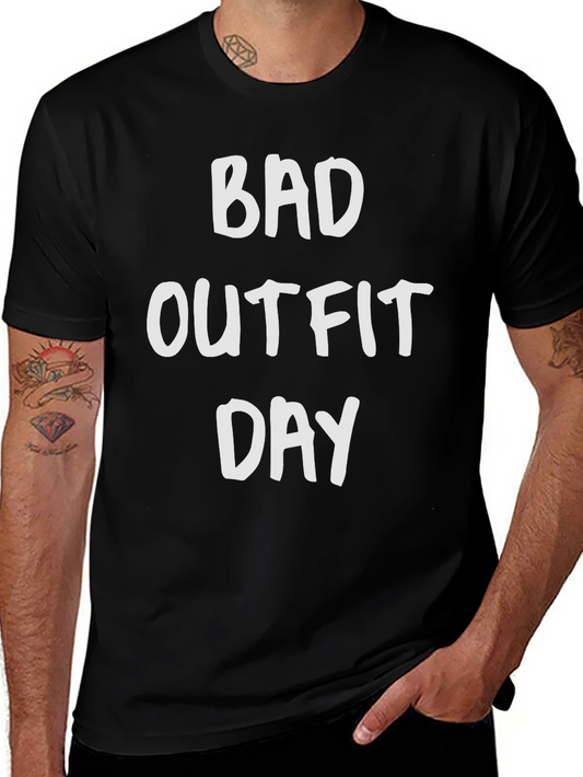 Bad Outfit Day Funny Graphic T-Shirt