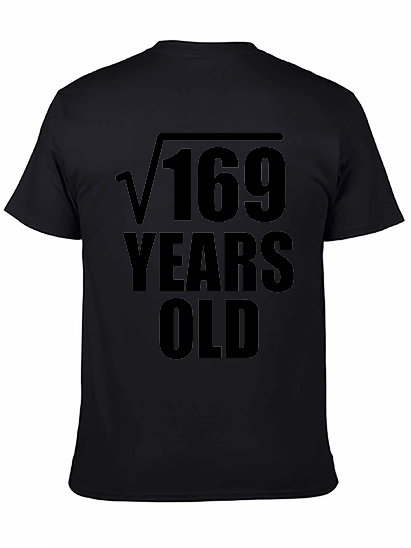 Funny 13th Birthday T-Shirt Square Root 169 Years Old