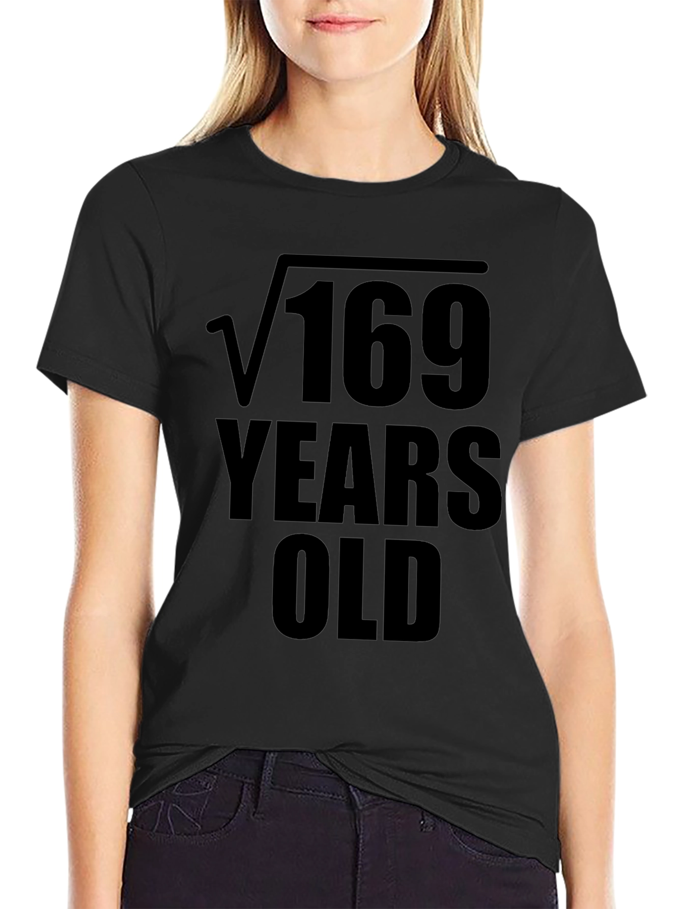 Funny 13th Birthday T-Shirt Square Root 169 Years Old