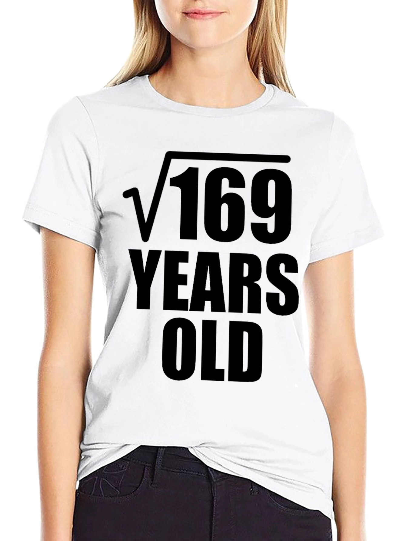 Funny 13th Birthday T-Shirt Square Root 169 Years Old