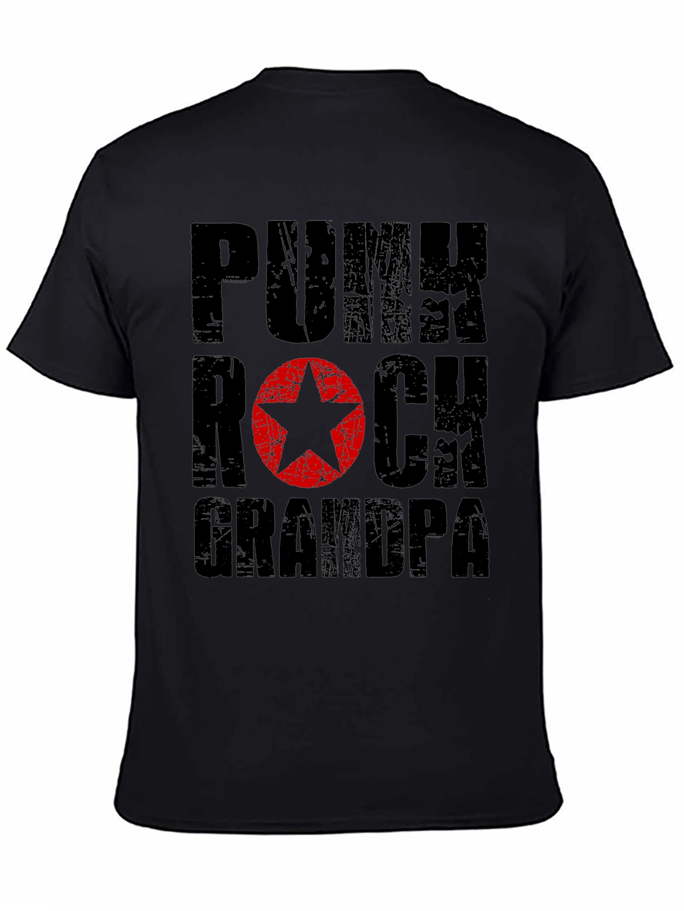 Punk Rock Grandpa T-Shirt