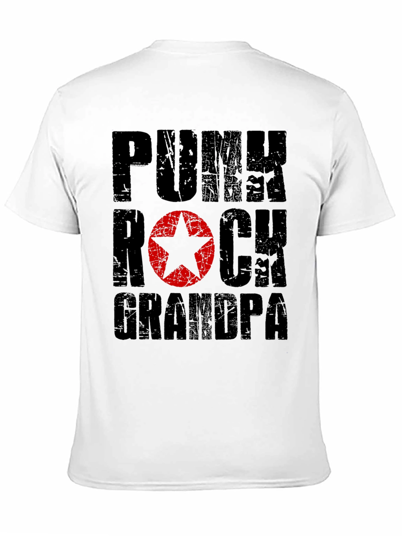 Punk Rock Grandpa T-Shirt