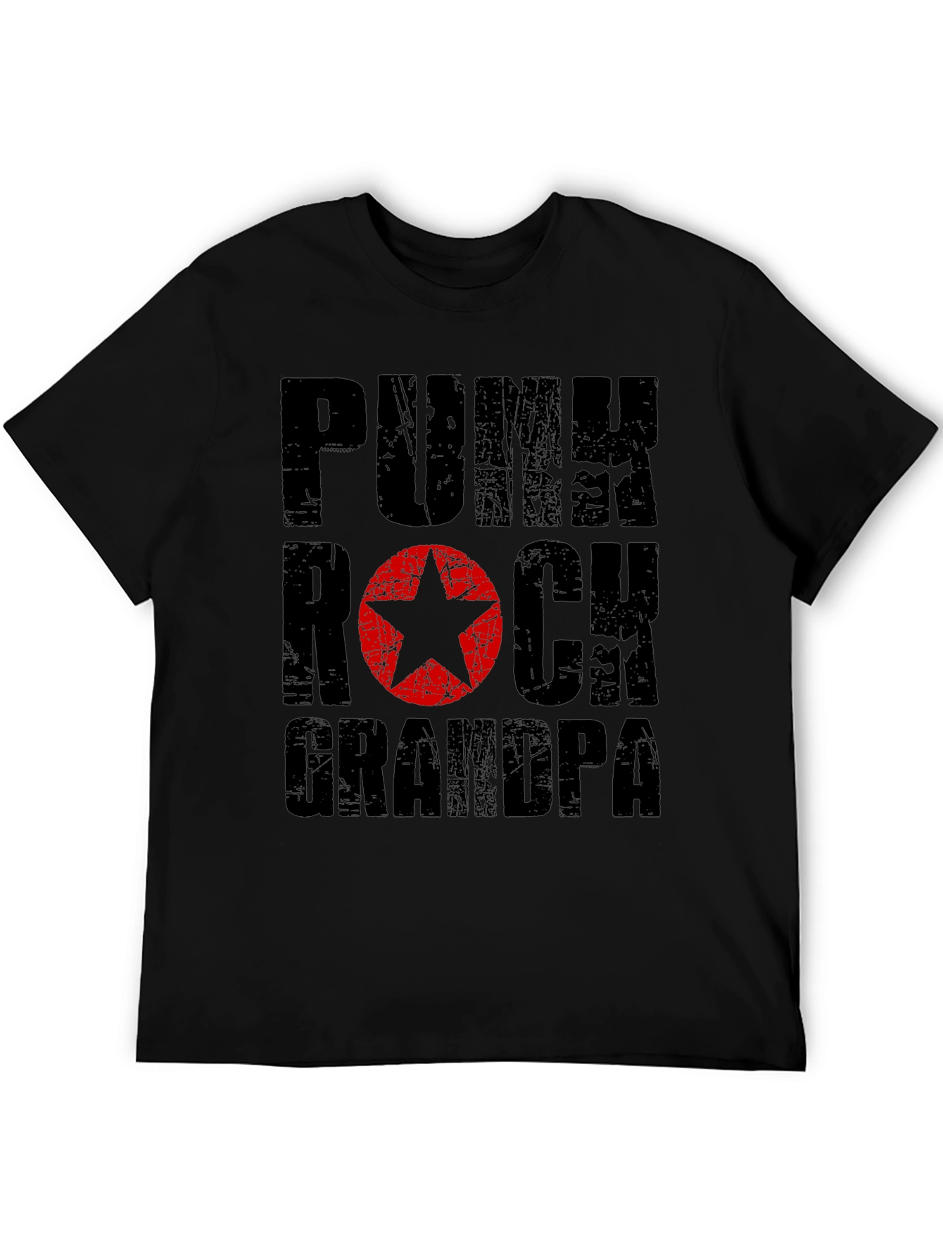 Punk Rock Grandpa T-Shirt