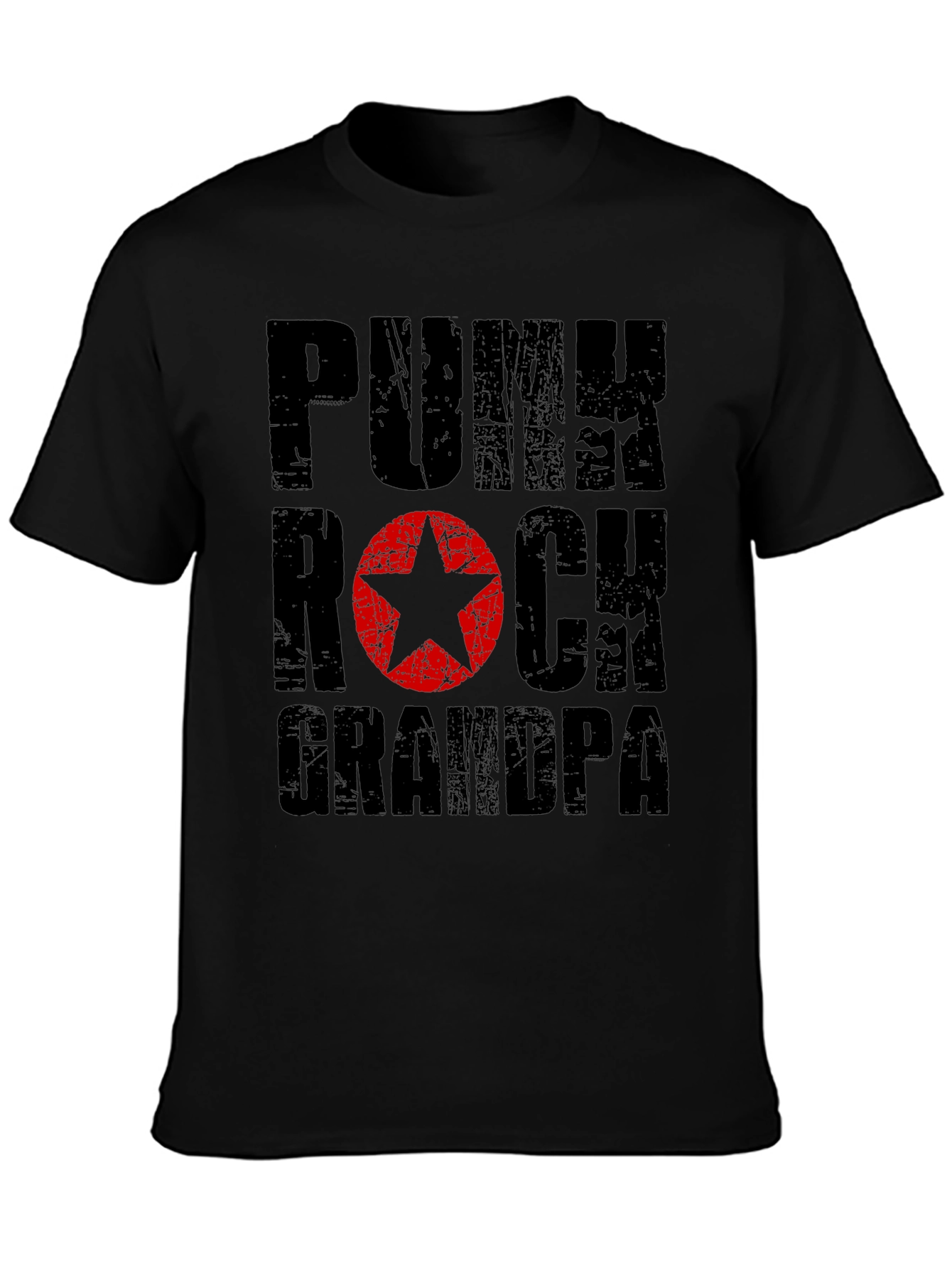 Punk Rock Grandpa T-Shirt