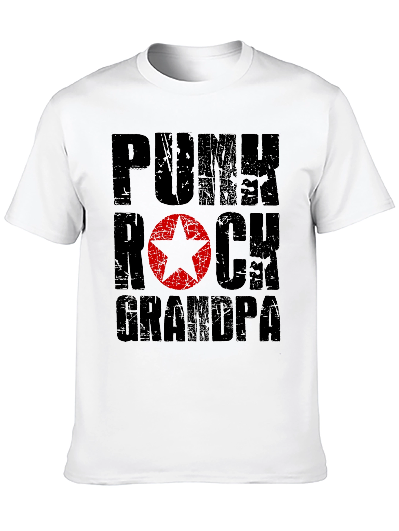Punk Rock Grandpa T-Shirt