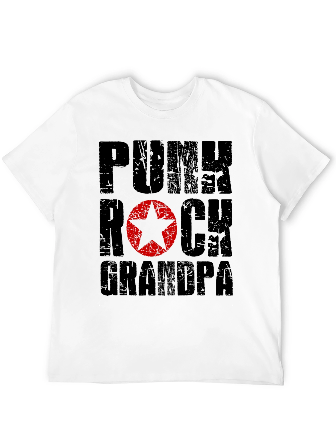 Punk Rock Grandpa T-Shirt
