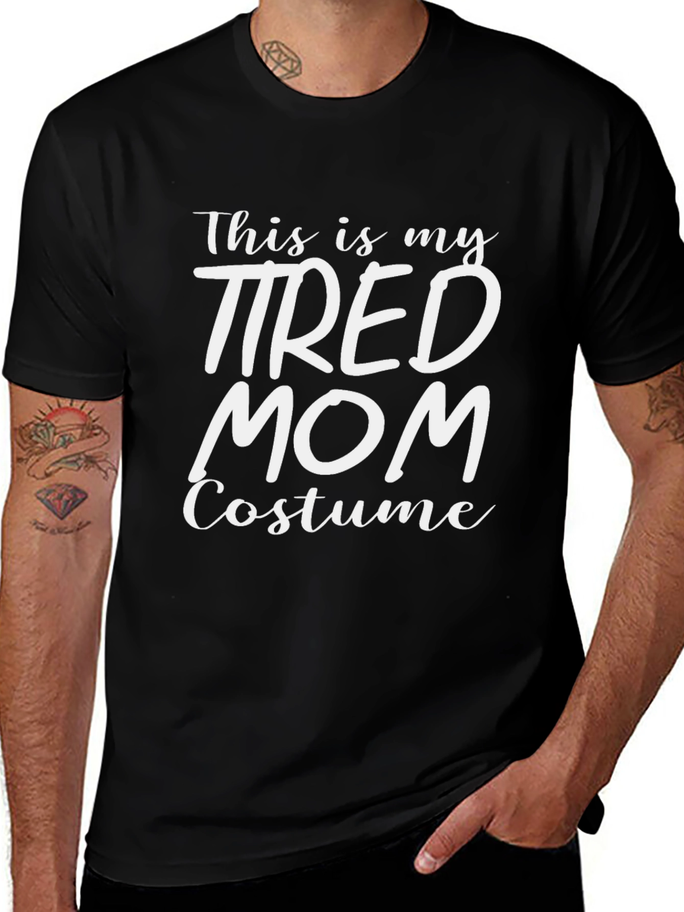 Tired Mom Costume T-Shirt