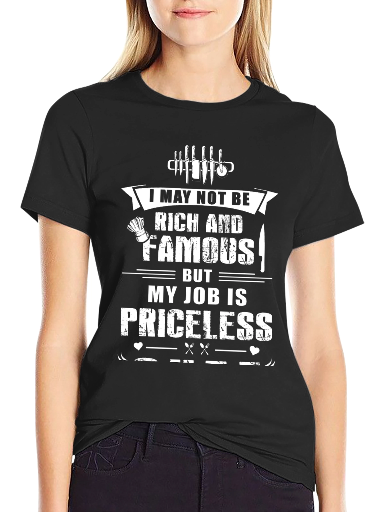Priceless Chef Job Graphic T-Shirt