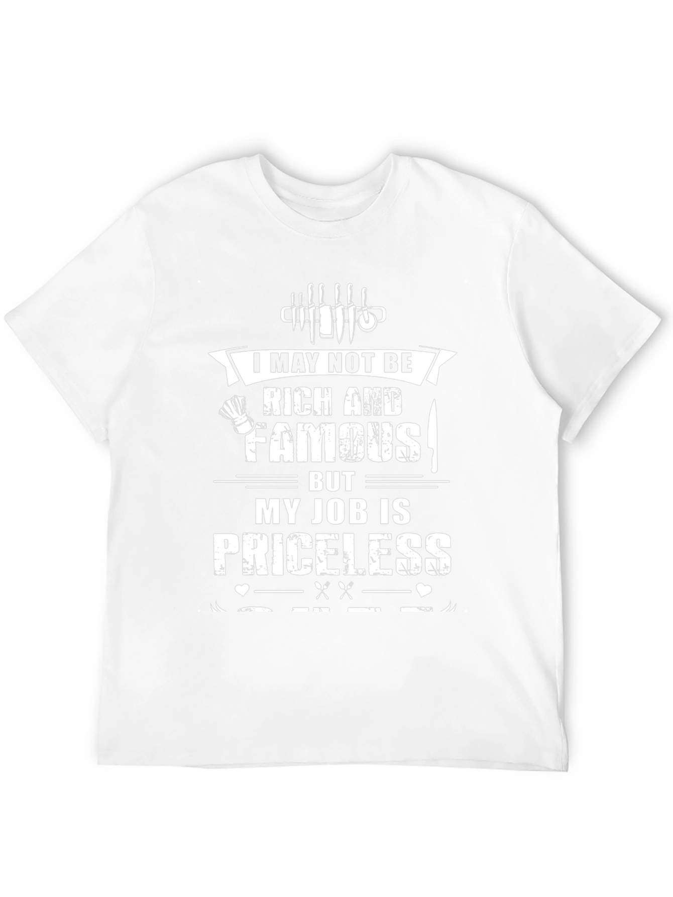 Priceless Chef Job Graphic T-Shirt