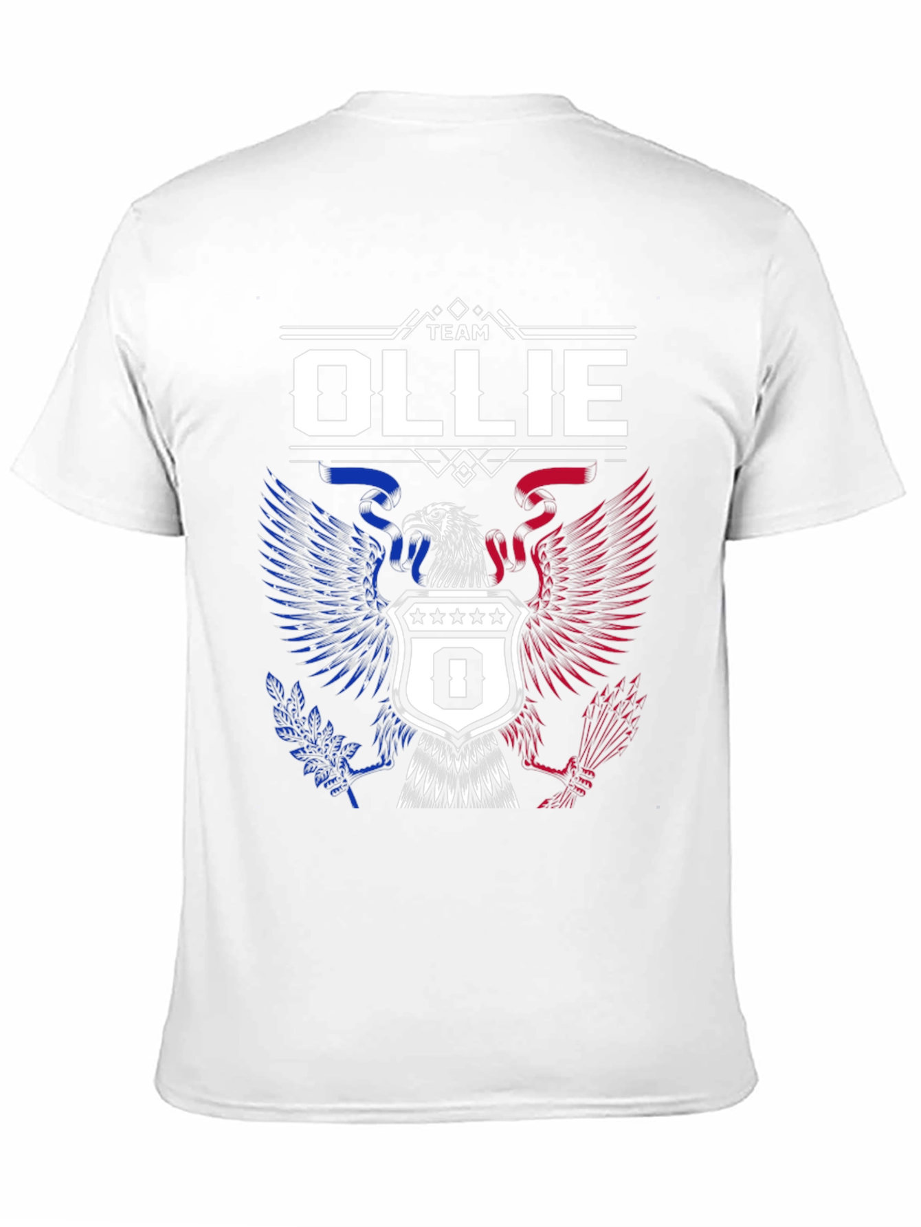 Team Ollie Eagle Patriotic T-Shirt
