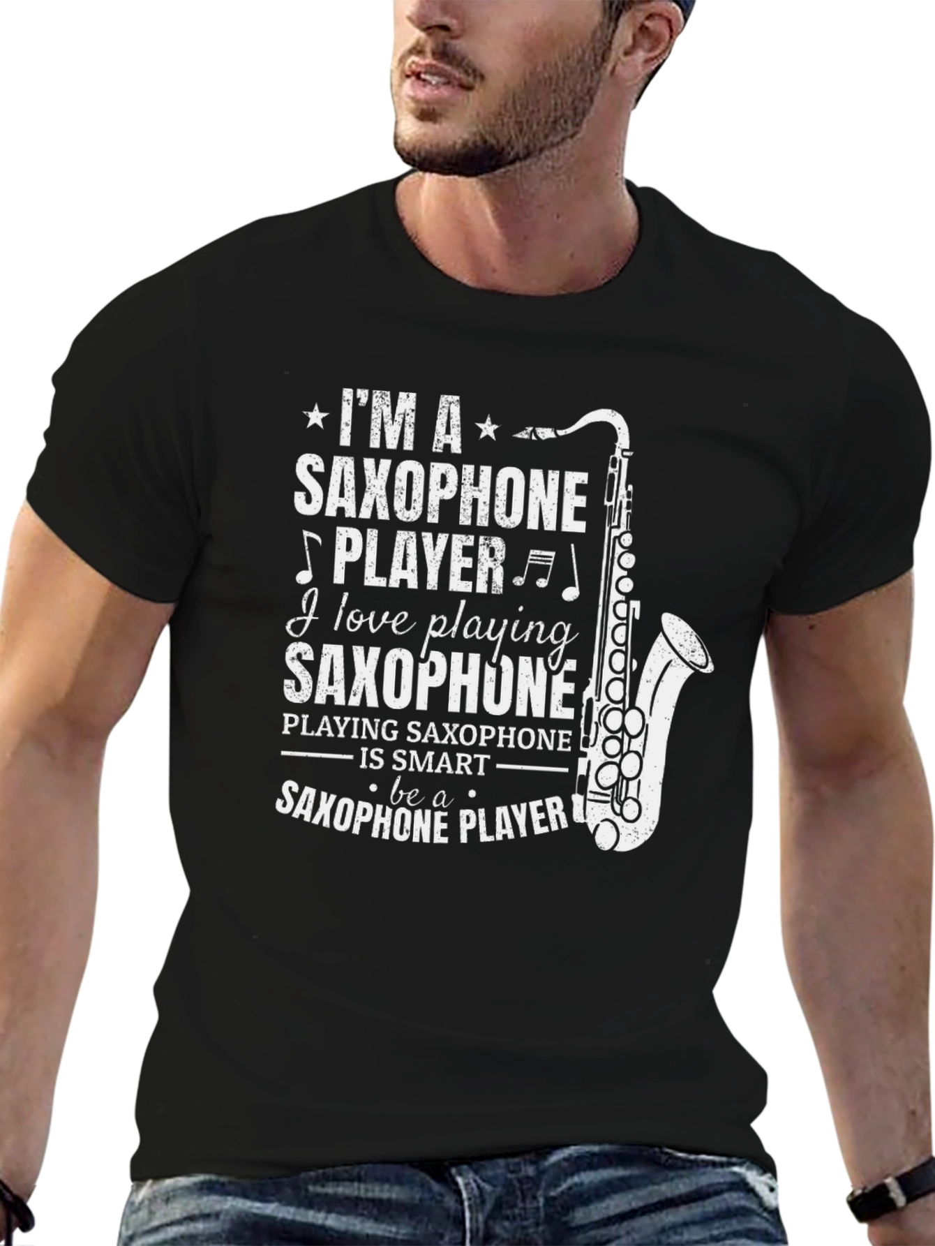 Im a Saxophone Player Graphic T-Shirt