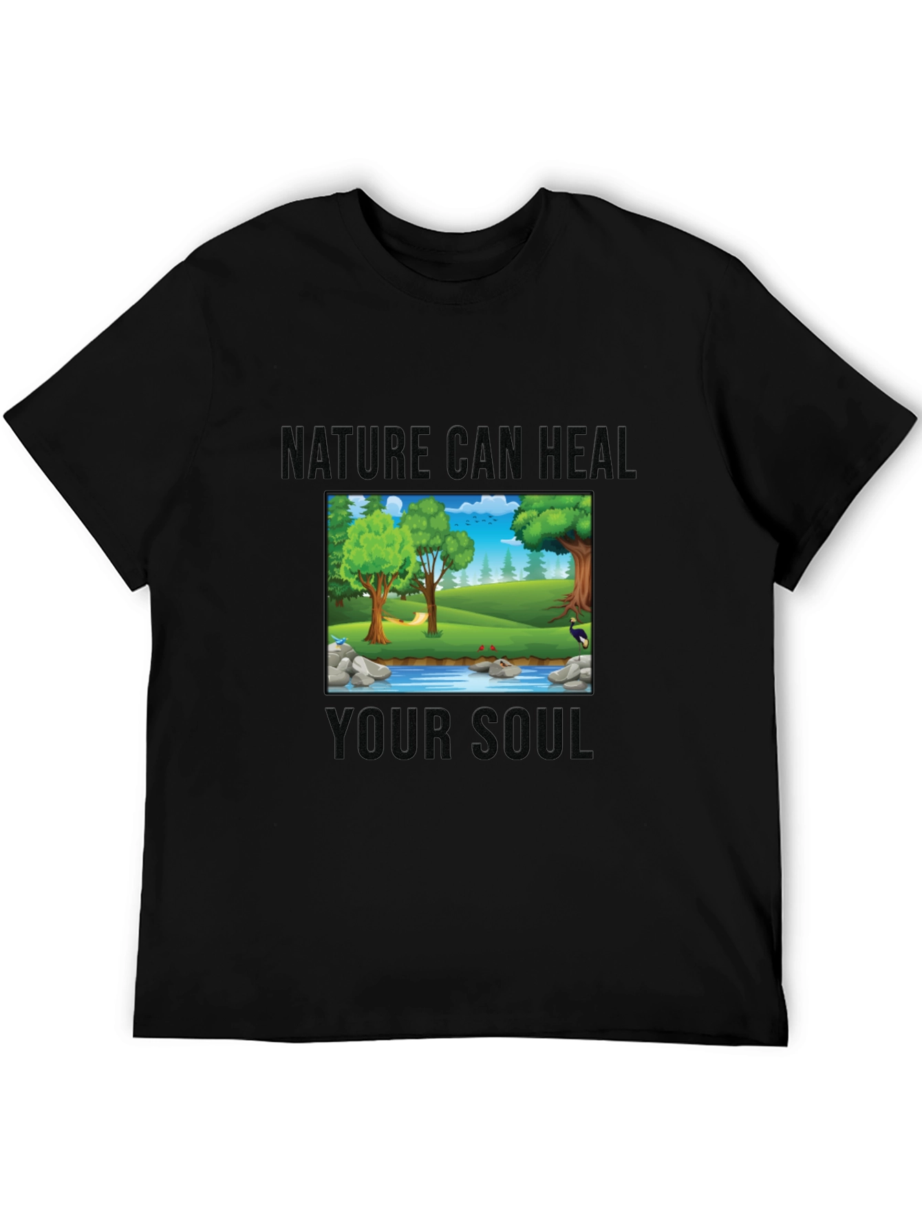 Nature Can Heal Your Soul Graphic T-Shirt