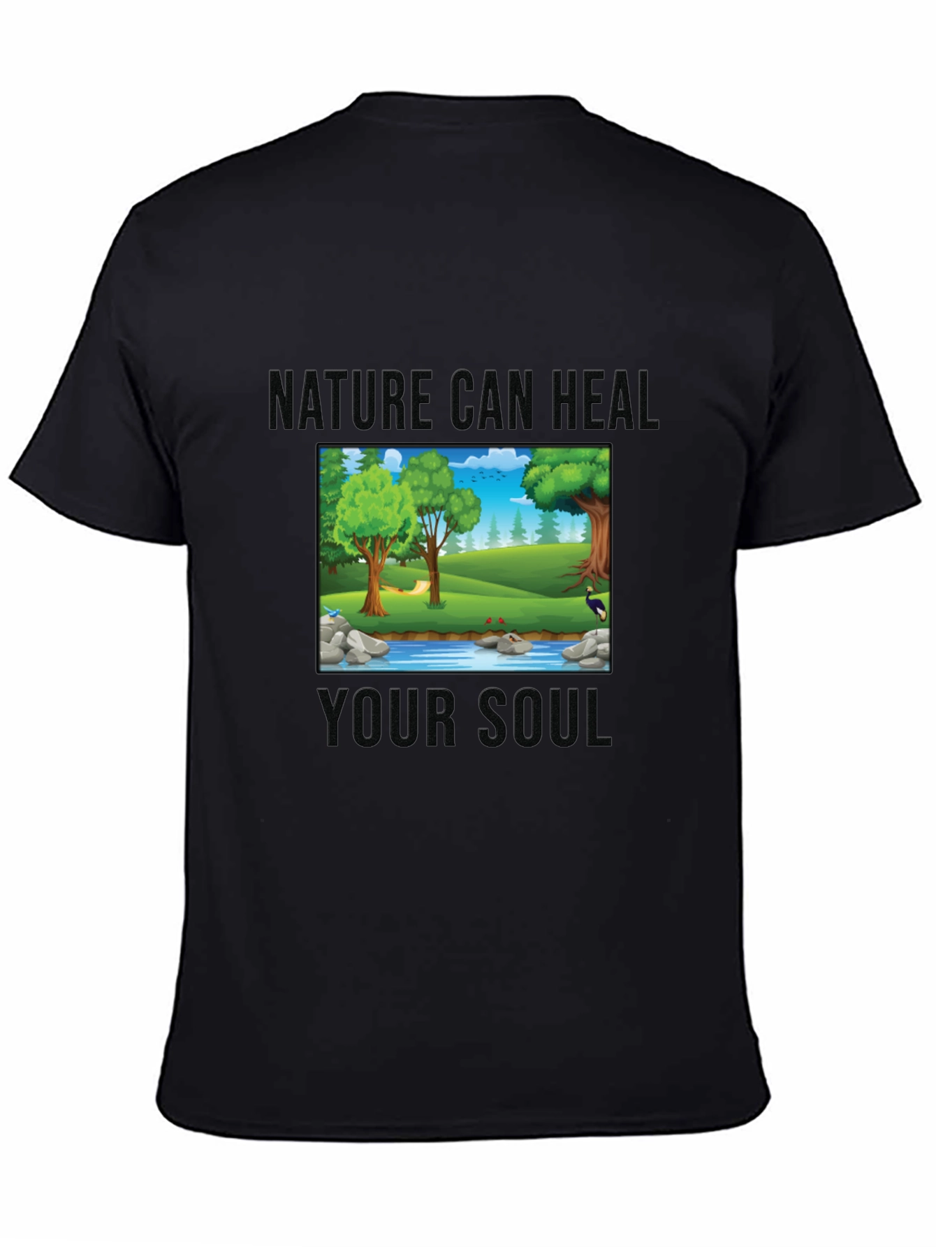 Nature Can Heal Your Soul Graphic T-Shirt