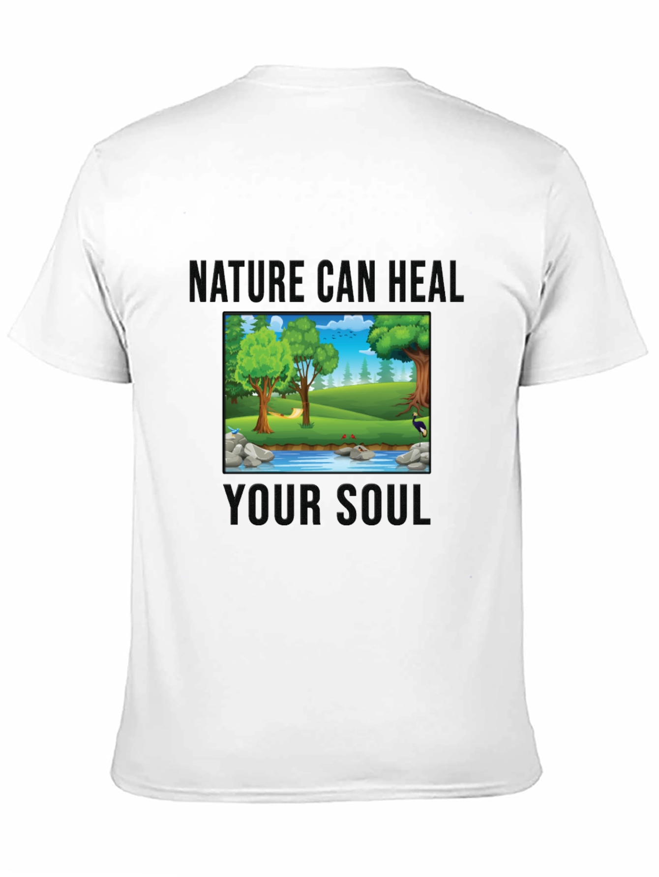 Nature Can Heal Your Soul Graphic T-Shirt