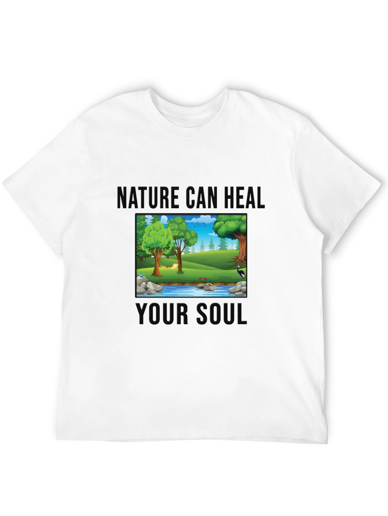 Nature Can Heal Your Soul Graphic T-Shirt