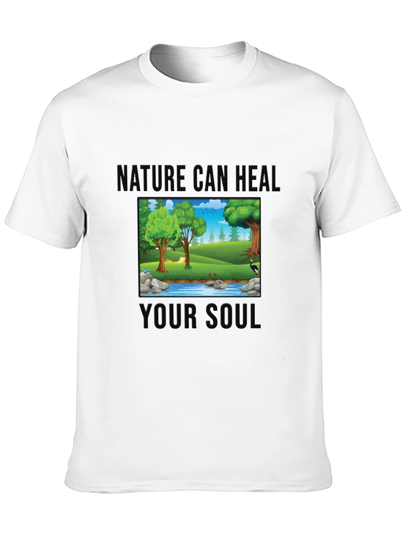 Nature Can Heal Your Soul Graphic T-Shirt