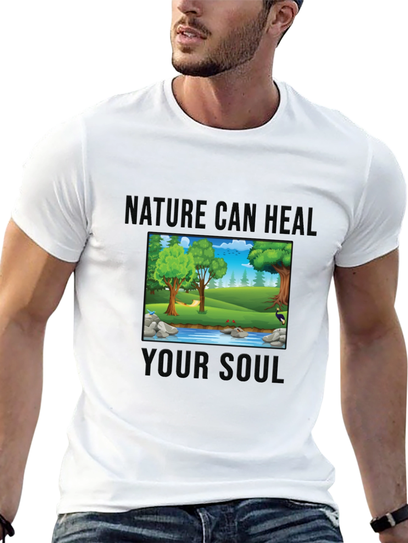 Nature Can Heal Your Soul Graphic T-Shirt