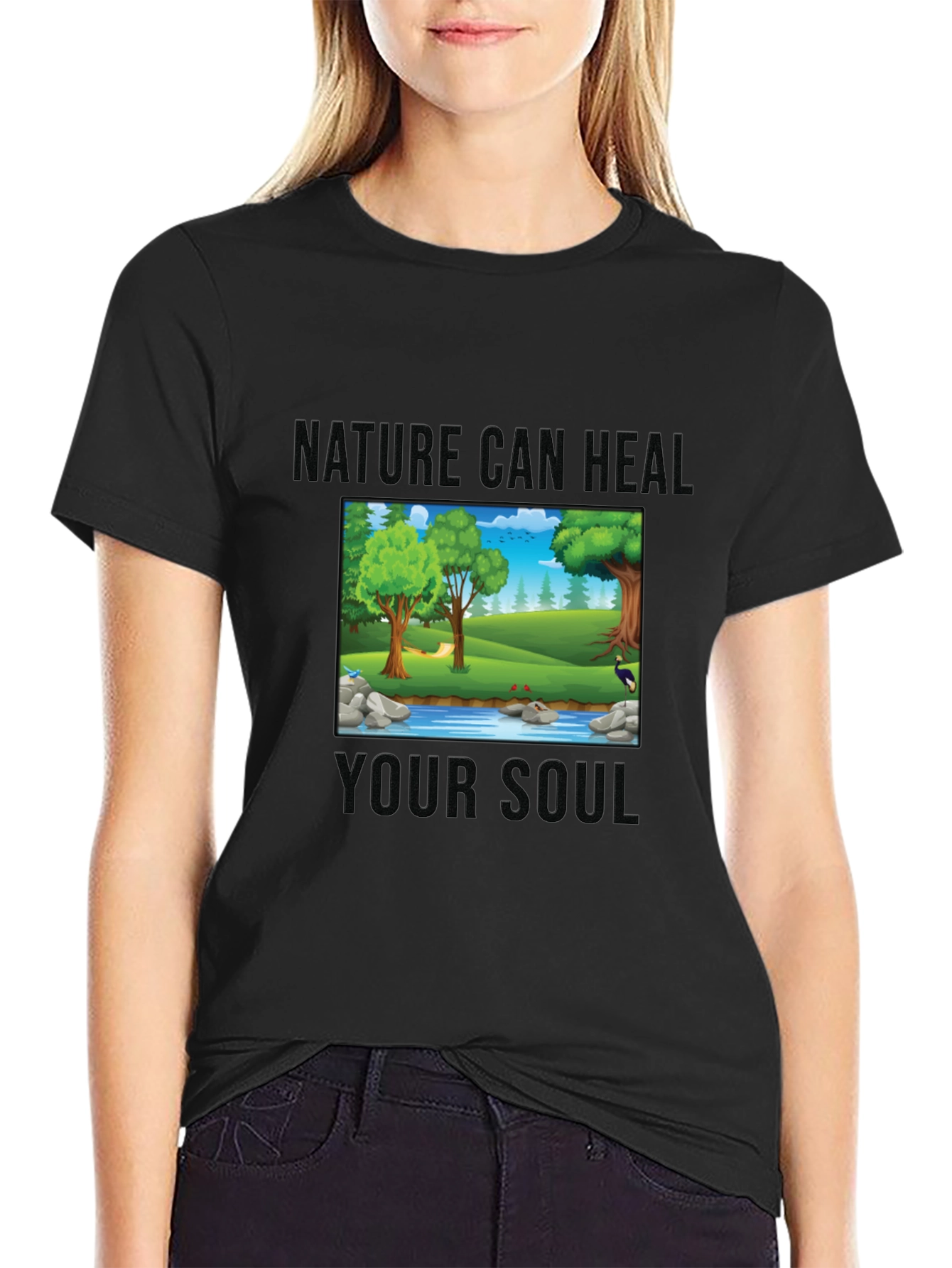 Nature Can Heal Your Soul Graphic T-Shirt