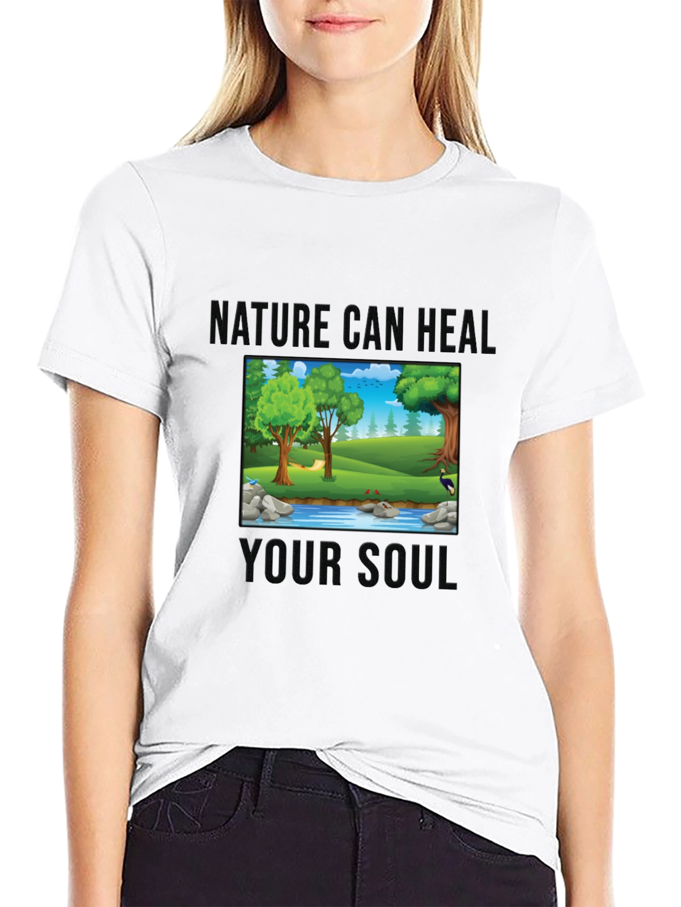 Nature Can Heal Your Soul Graphic T-Shirt