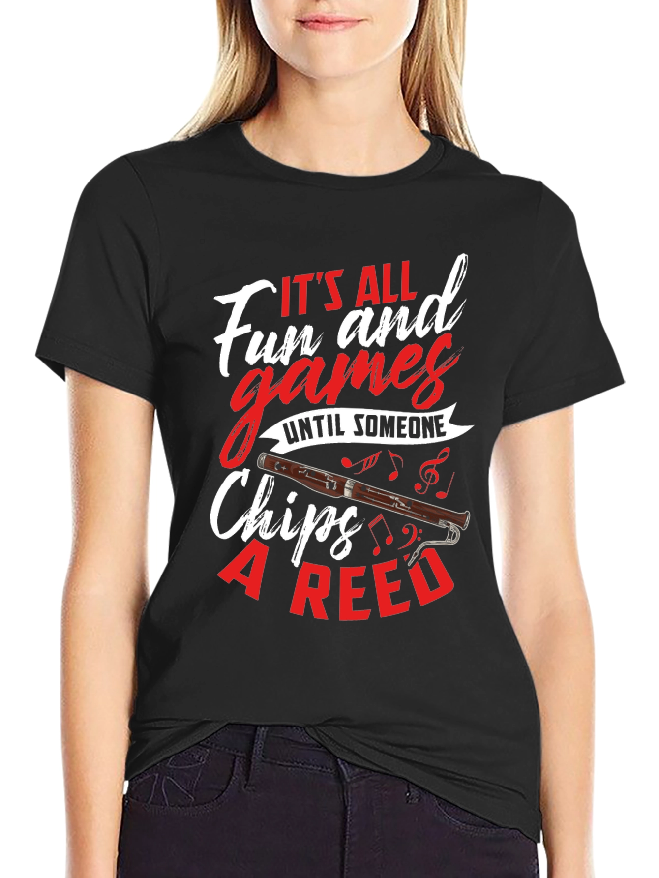 Bassoon Humor T-Shirt: Its All Fun and Games