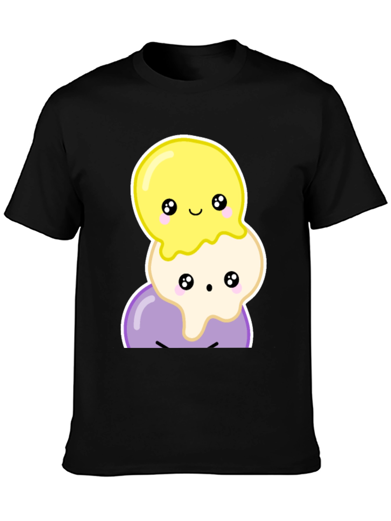 Cute Kawaii Ice Cream Stack T-Shirt