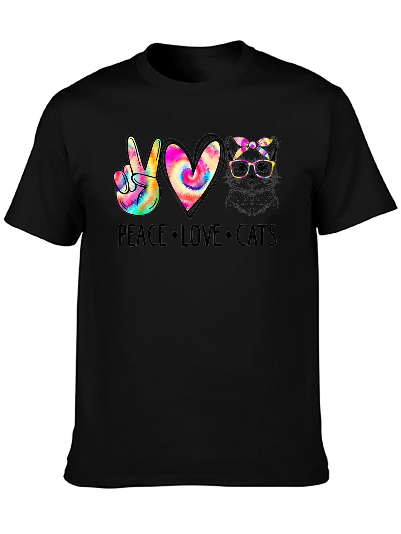 Peace Love Cats T-Shirt