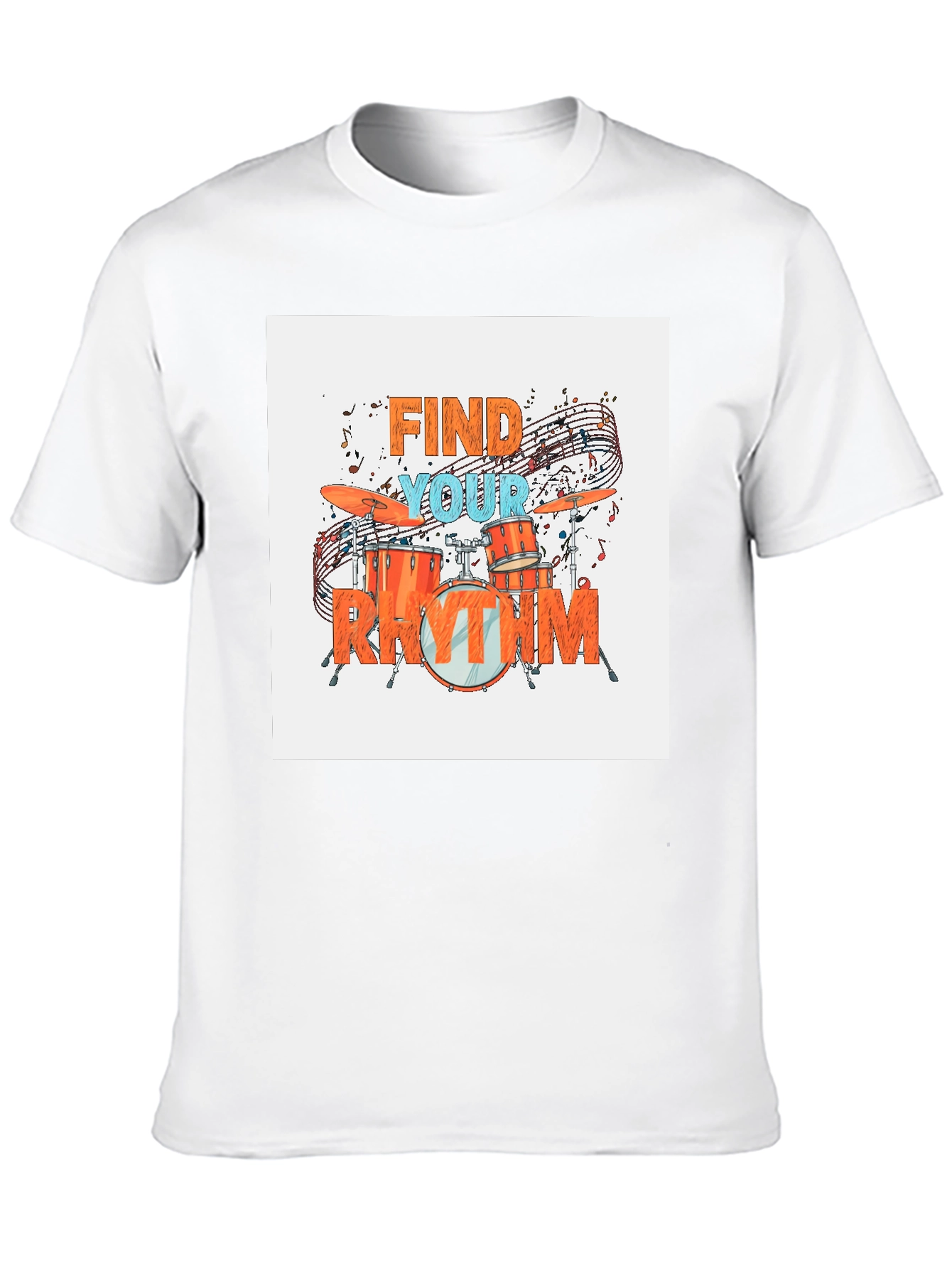 Find Your Rhythm Drum T-Shirt