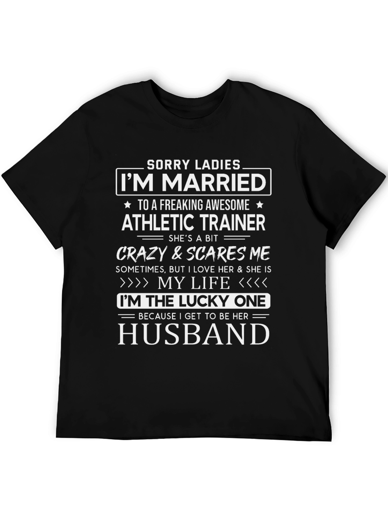 Married to an Athletic Trainer T-Shirt