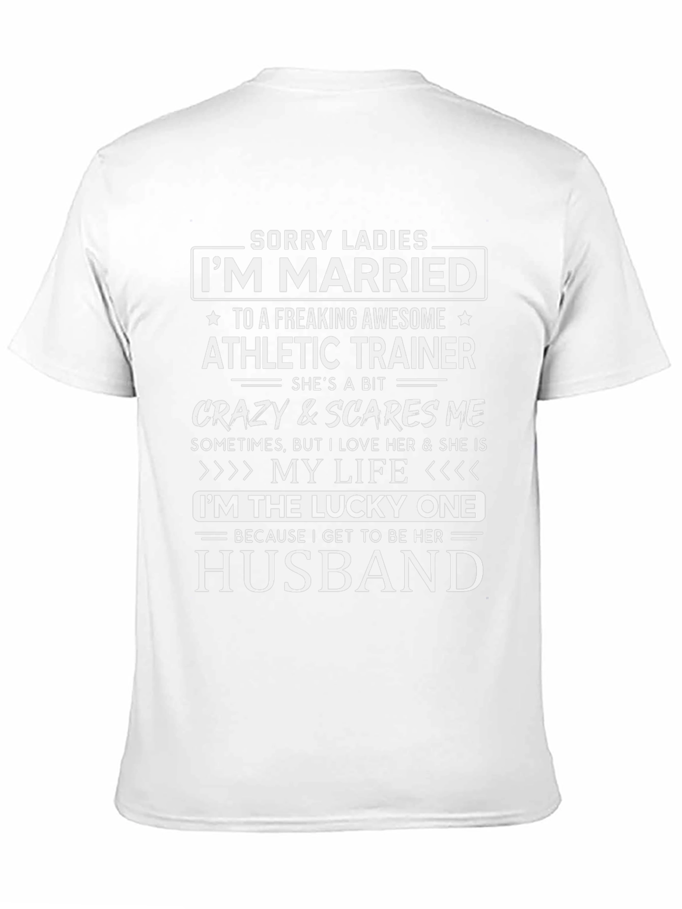 Married to an Athletic Trainer T-Shirt
