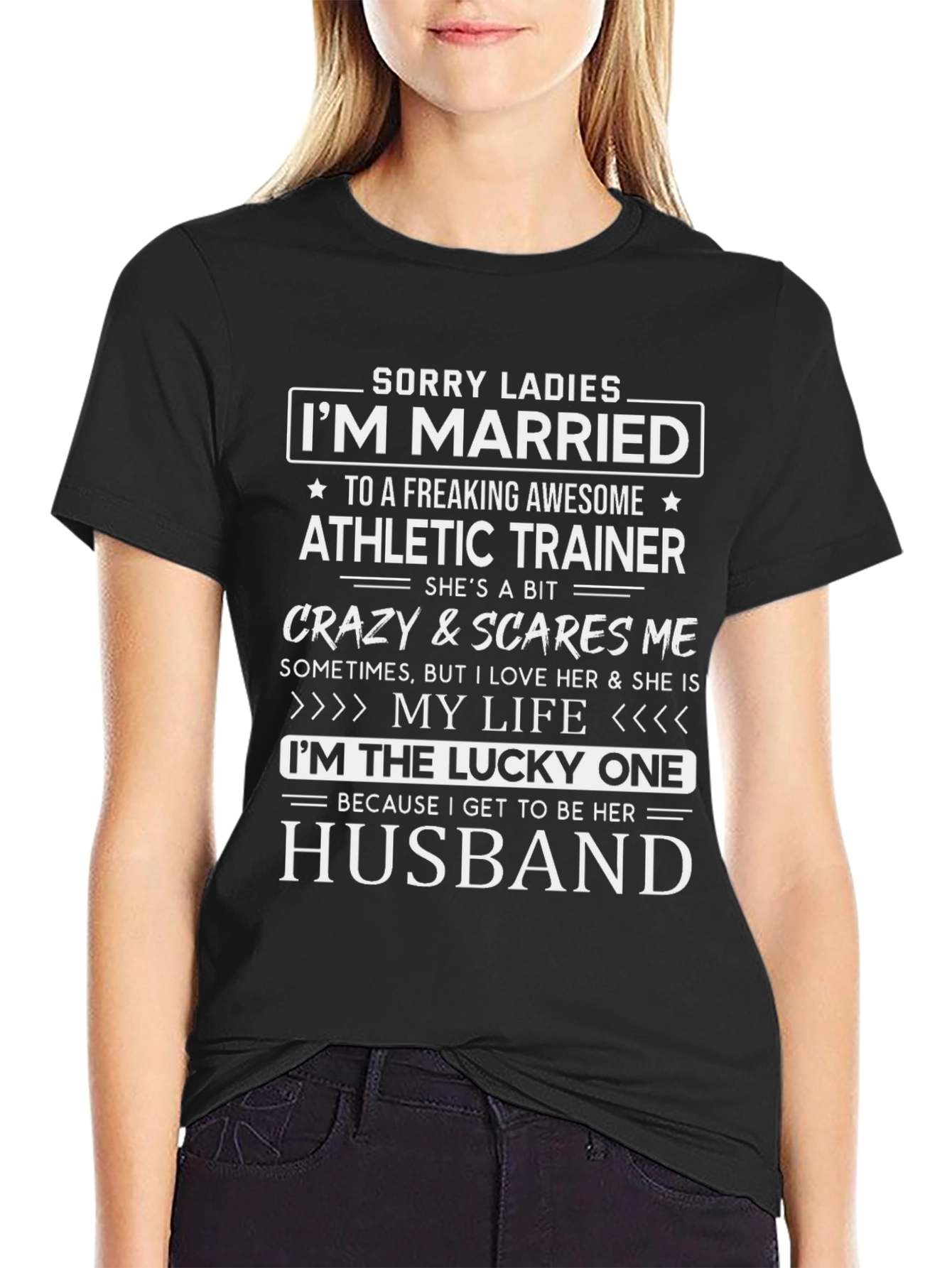 Married to an Athletic Trainer T-Shirt