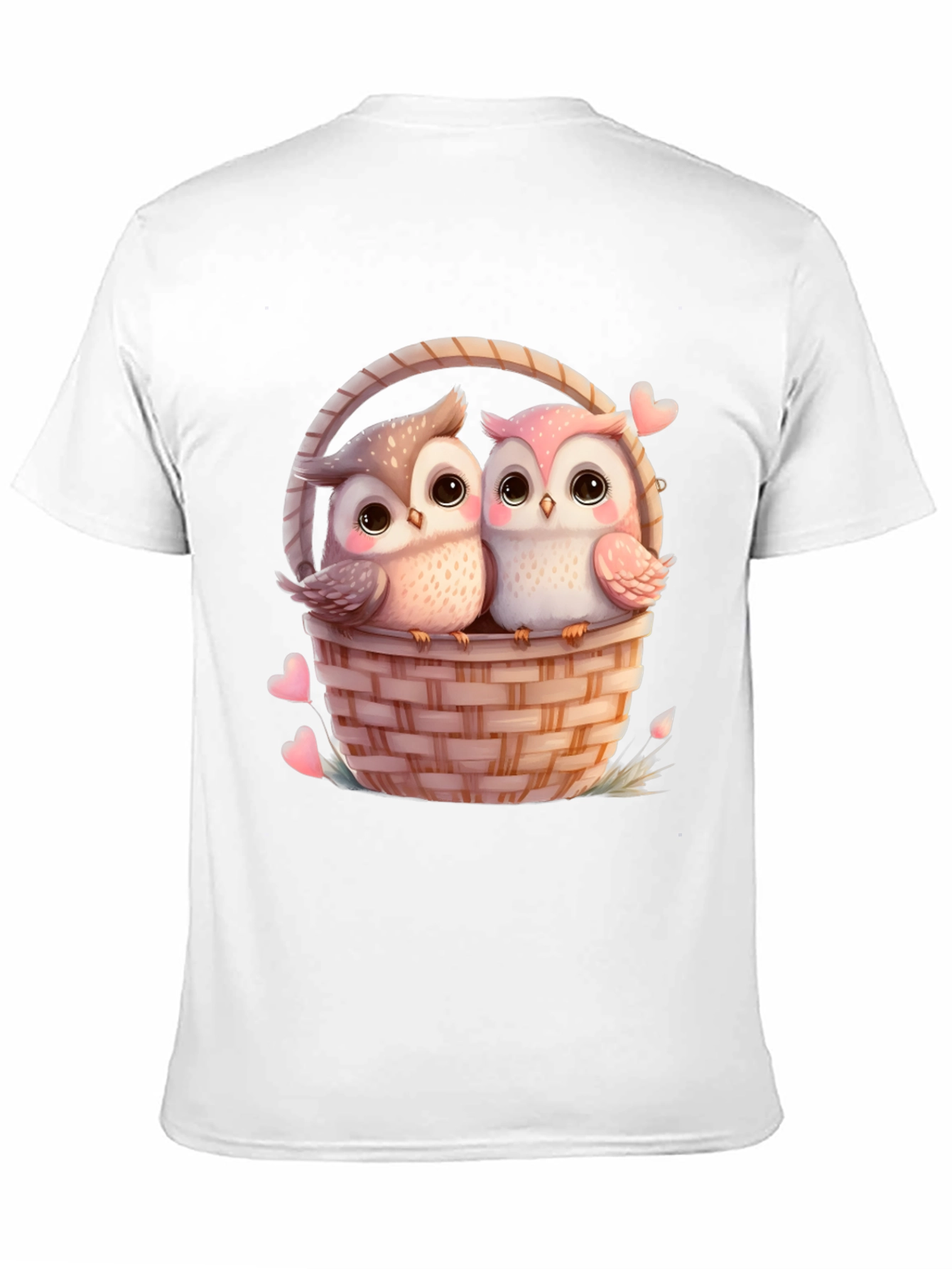 Owl Love Basket Graphic Tee