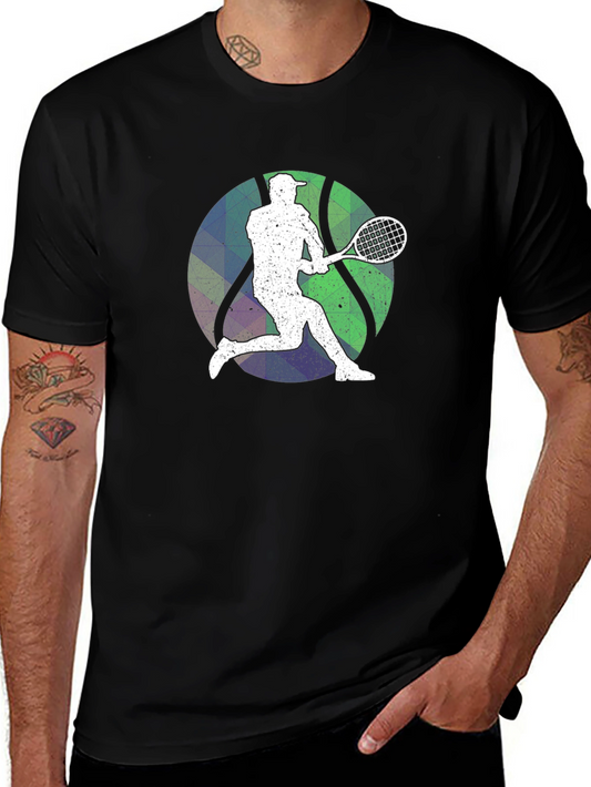 Tennis Player Graphic T-Shirt