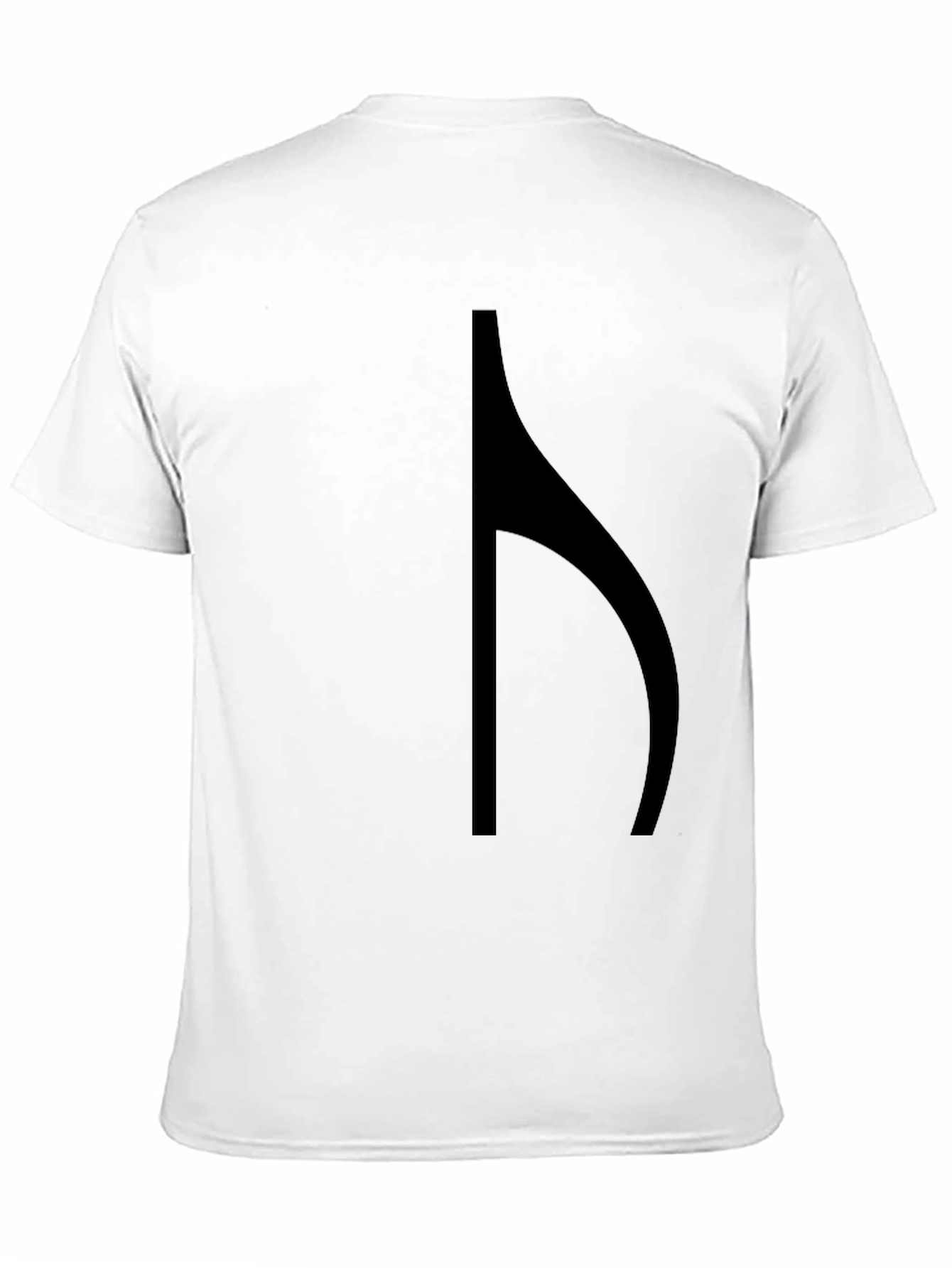 Modern Geometric Black Graphic Tee