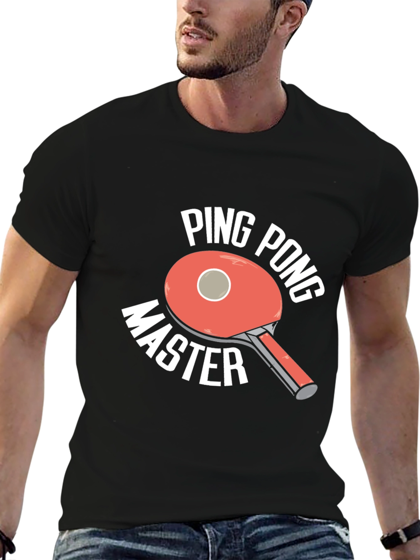 Ping Pong Master T-Shirt - Table Tennis Graphic Tee