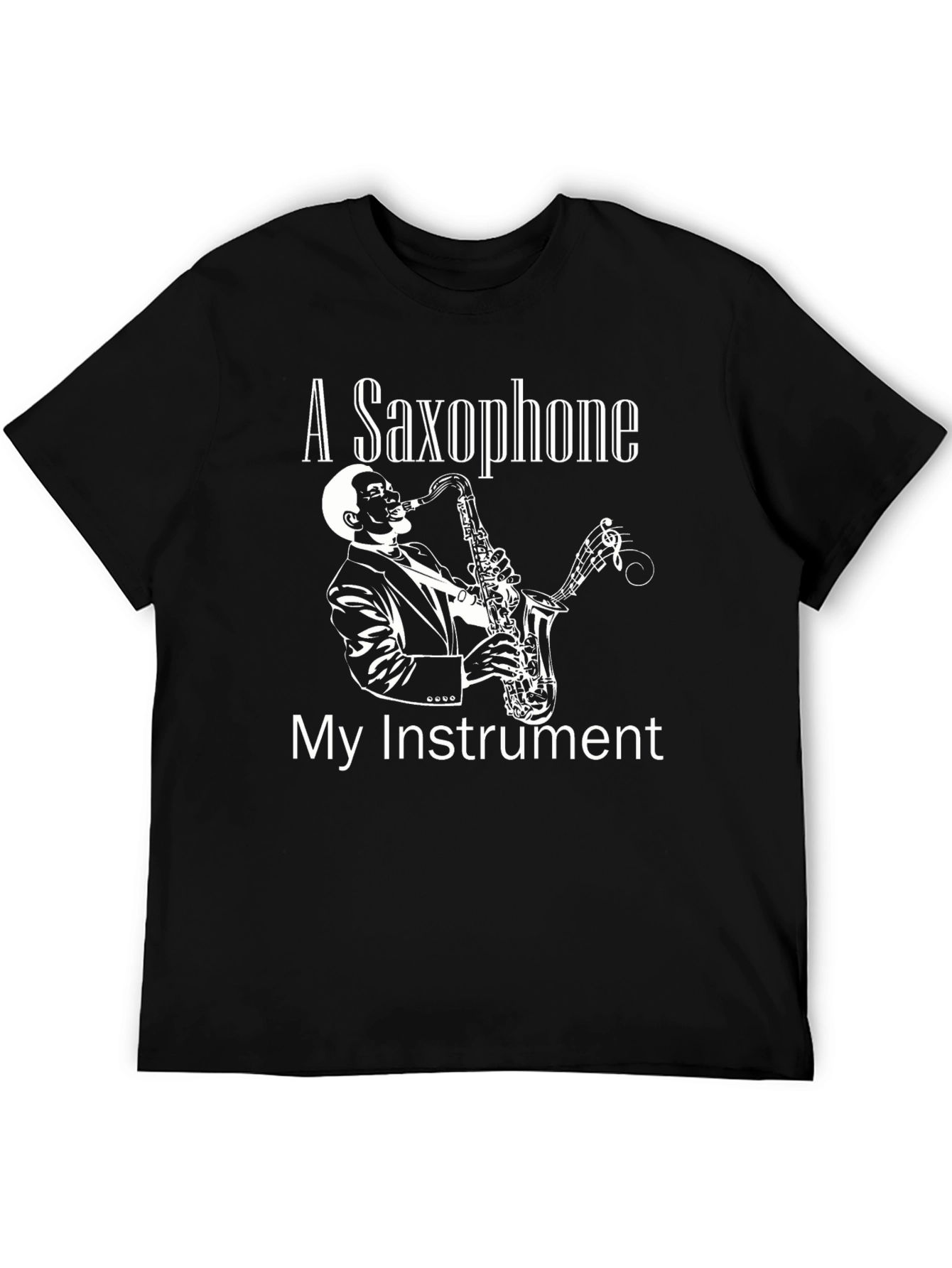 Saxophone Instrument Graphic T-Shirt