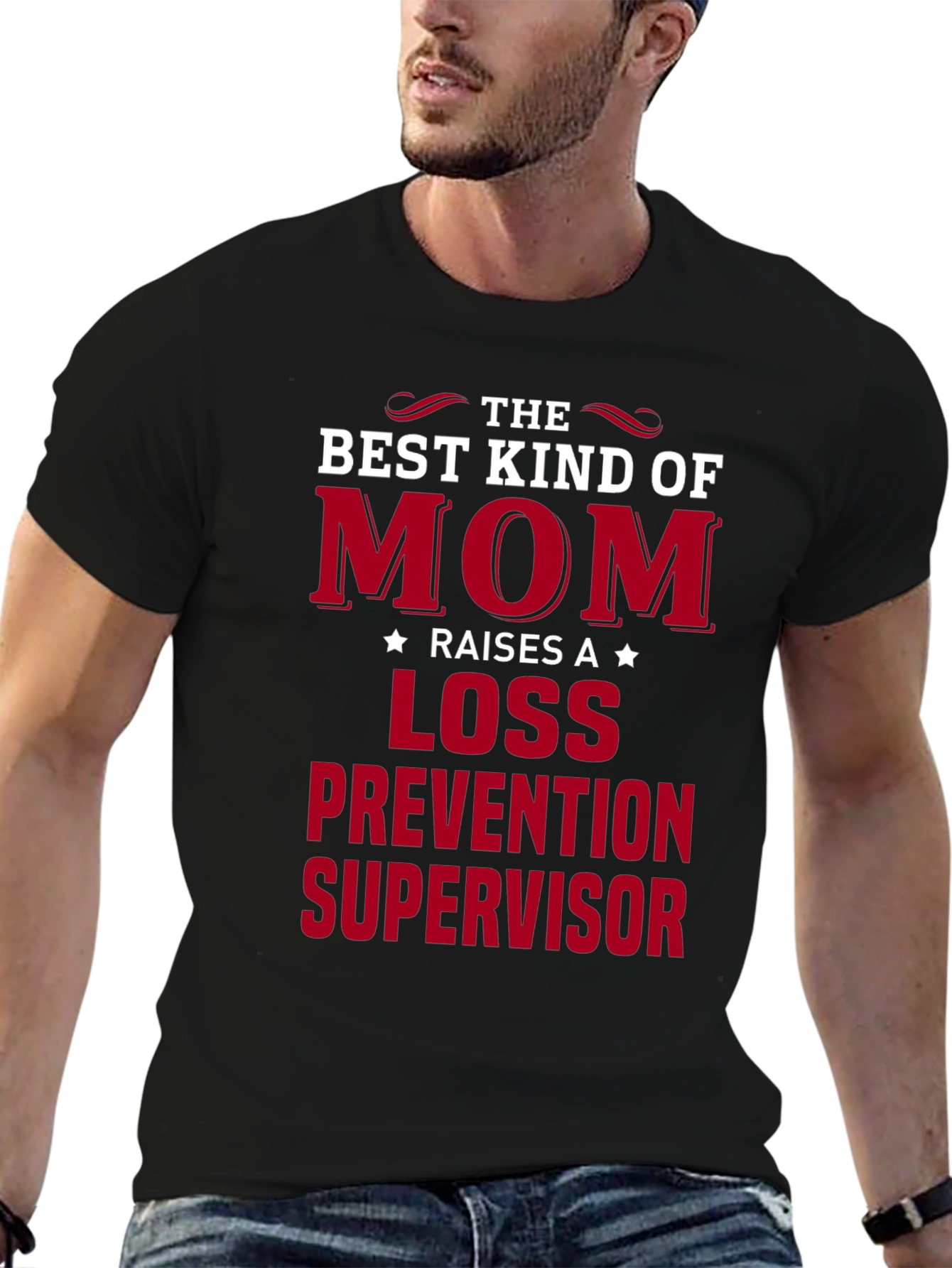 Best Mom Loss Prevention Supervisor Graphic Tee