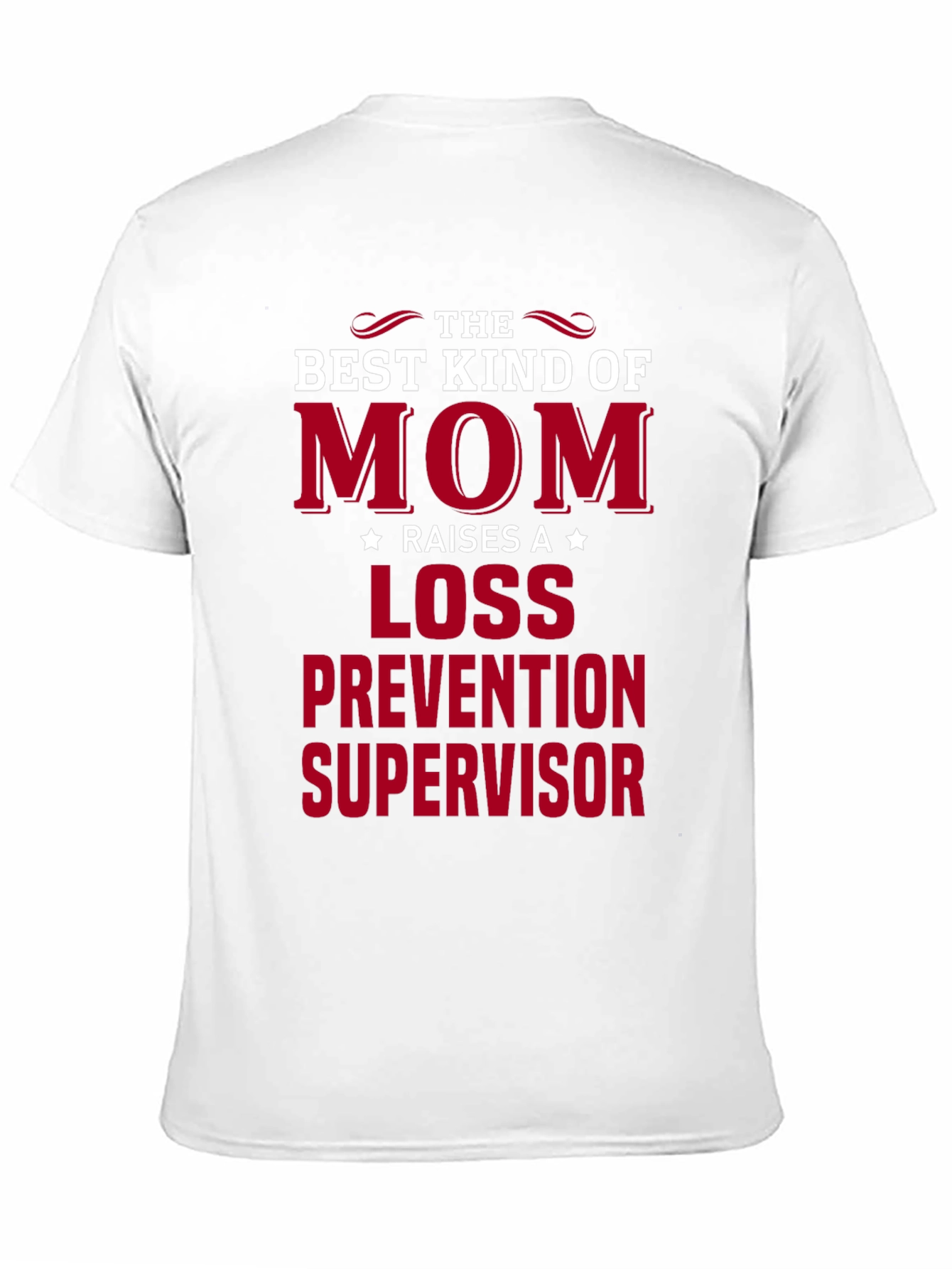 Best Mom Loss Prevention Supervisor Graphic Tee