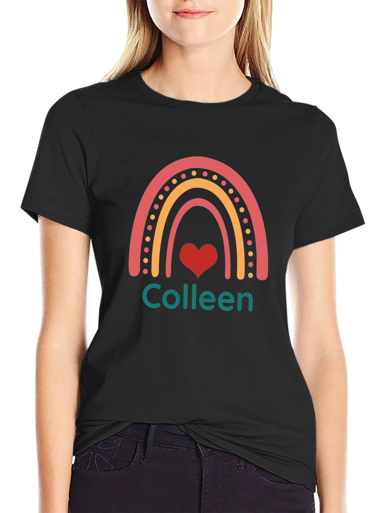Personalized Rainbow Name T-Shirt