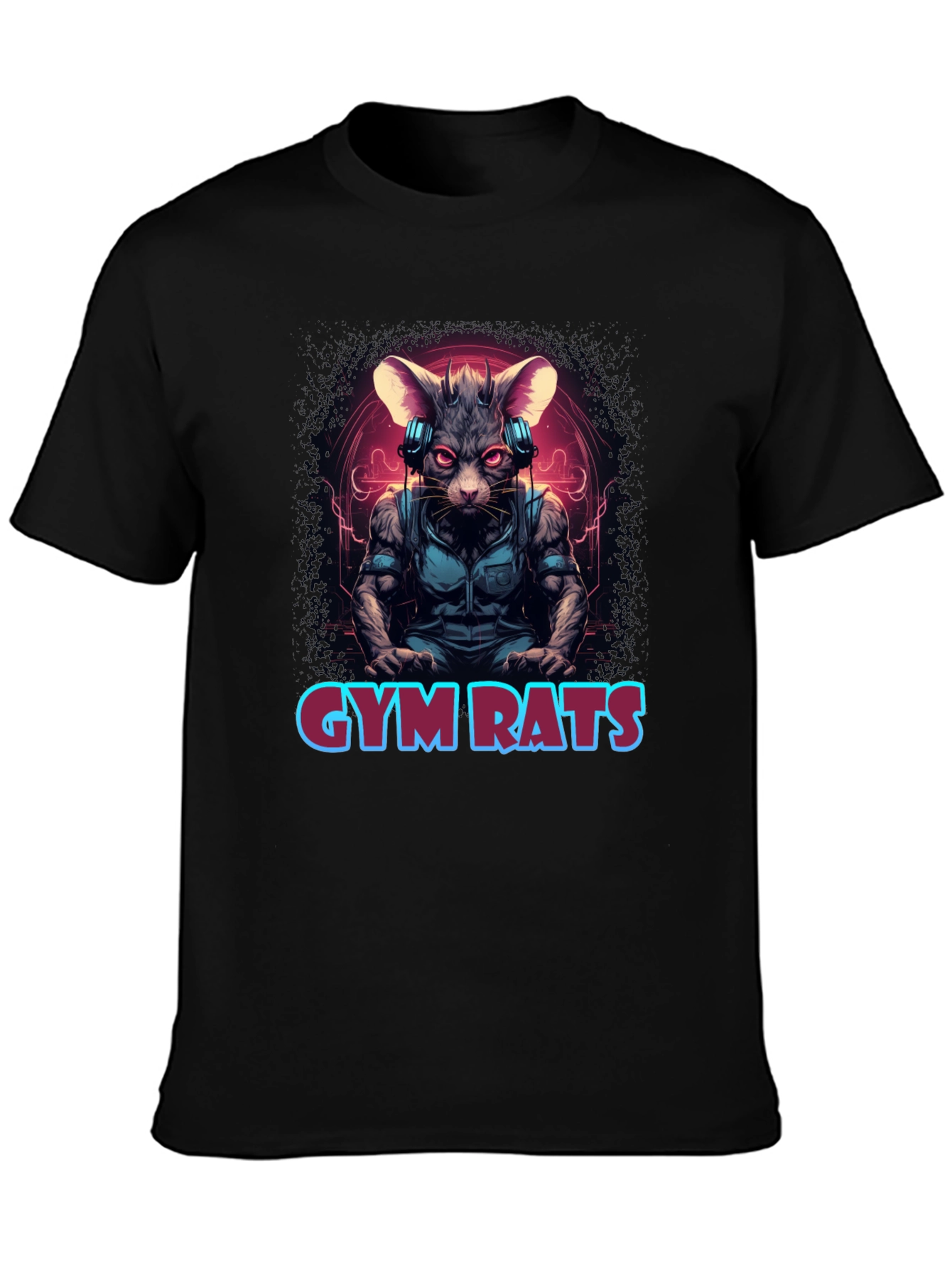 Gym Rats Graphic Tee - Workout Motivation