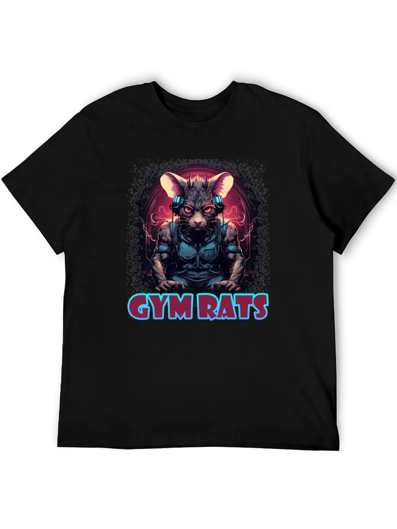Gym Rats Graphic Tee - Workout Motivation
