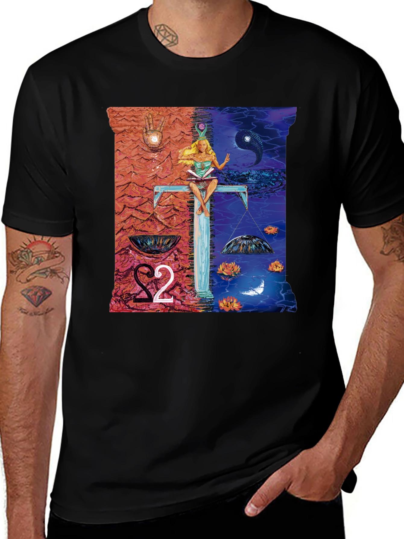 Yin & Yang Graphic Tee - Balance & Harmony