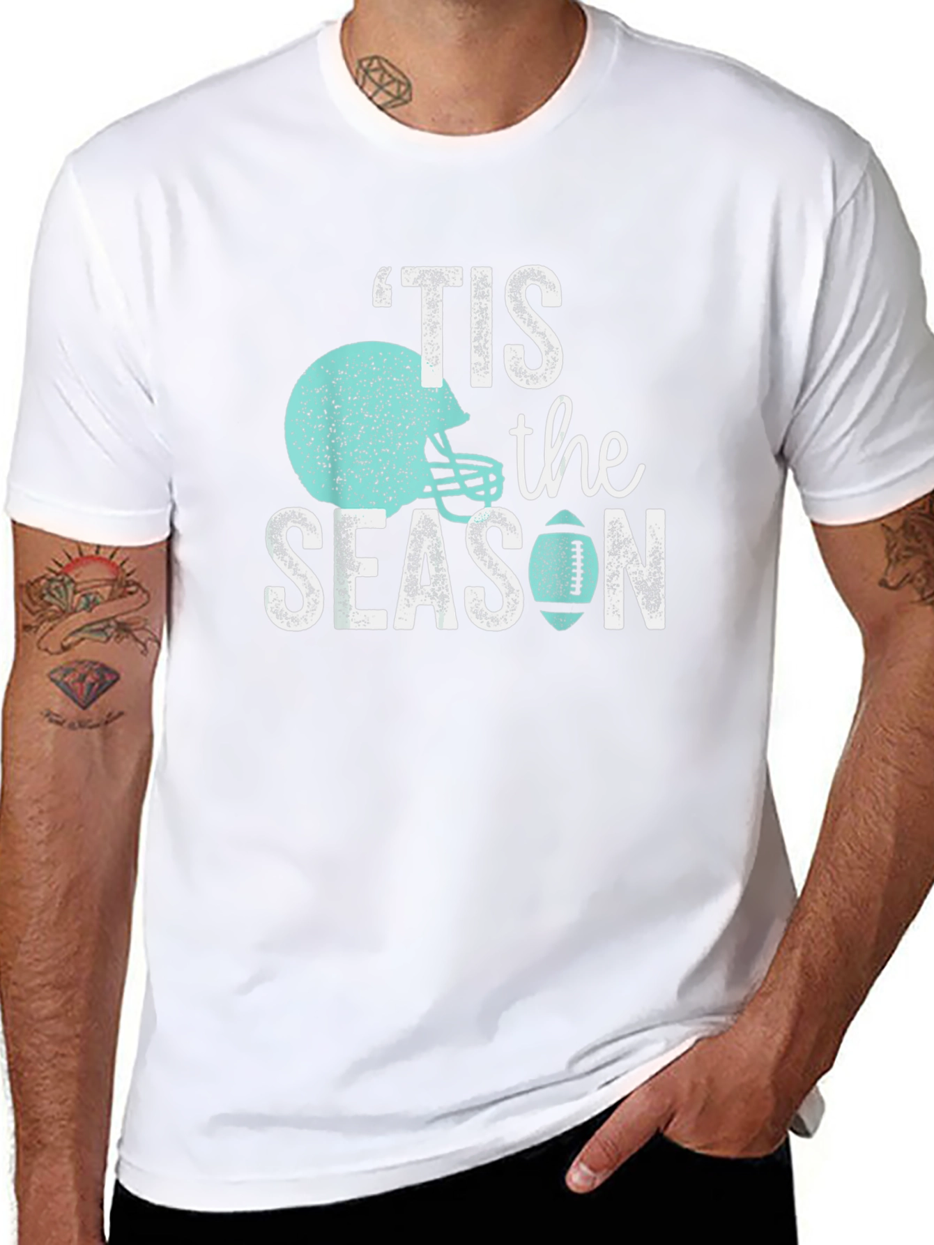 Tis The Season Football T-Shirt